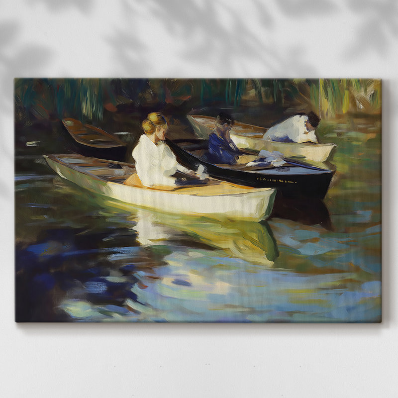 Série Nautical-XV - Cavas enveloppés de galerie, 12 x 18