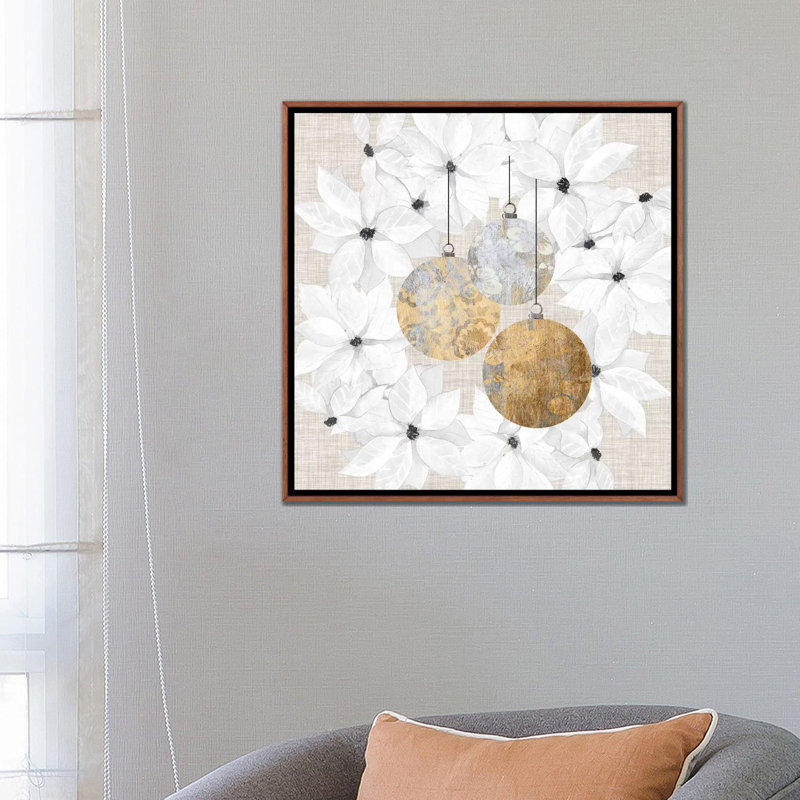 «Soph sophistiqué Noël III» par Grace Popp - impression, Pas de tapis, H 26 po x l 26 po x P 1,5 po