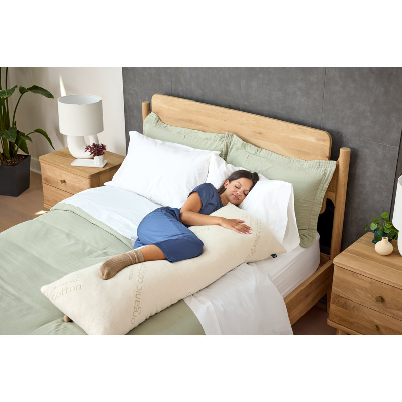 Organic Latex Body Pillow, Without Pillowcase