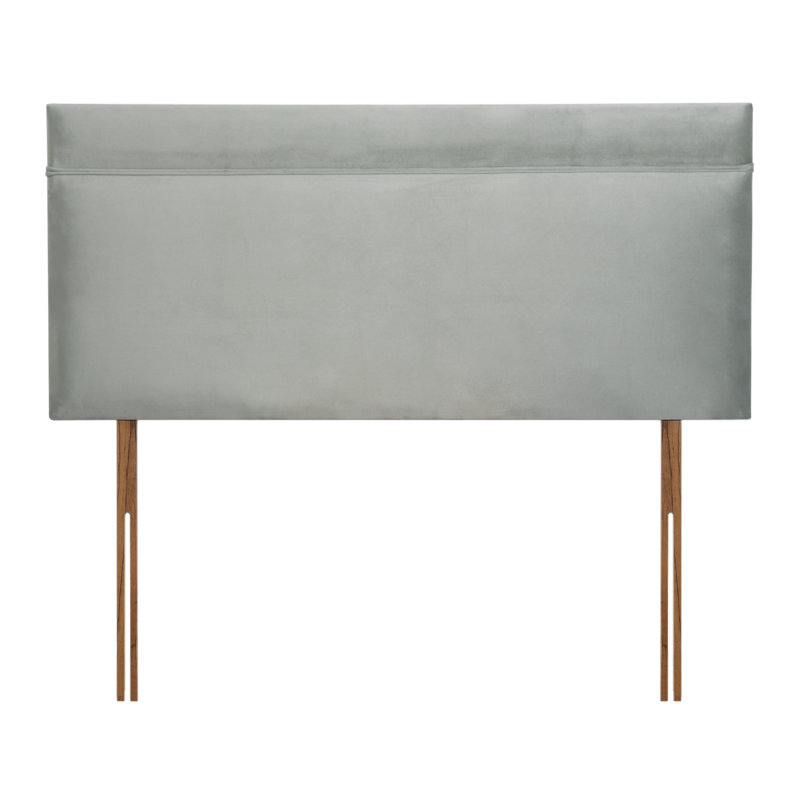 Arturo Upholstered Headboard, Plush Sage, Single (3'), Velvet
