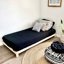 Lit plateforme en bois massif Everlei-1651770451