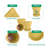 6 Inch Terracotta and Clay Pots for Plant with Saucer-1246970160