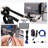 Cable Management Box Cord Organizer Wire Storage Box with Cover Black