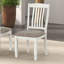 Chaise d'appoint style campagne 2 pièces
