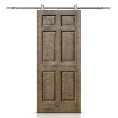 Porte standard lambrissée en bois manufacturé