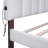 Upholstered Bed Frame With LED Lights, Modern Upholstered Princess Bed With Crown Headboard (Bed)-937374966-937374960