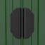 Remise de rangement traditionnelle en acier l 6,3 pi x P 19,88 pi-88445674-115996675