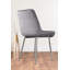 Tierra Modern Metal & Glass Round Dining Table Set with 4 Luxury Velvet Dining Chairs-759953658