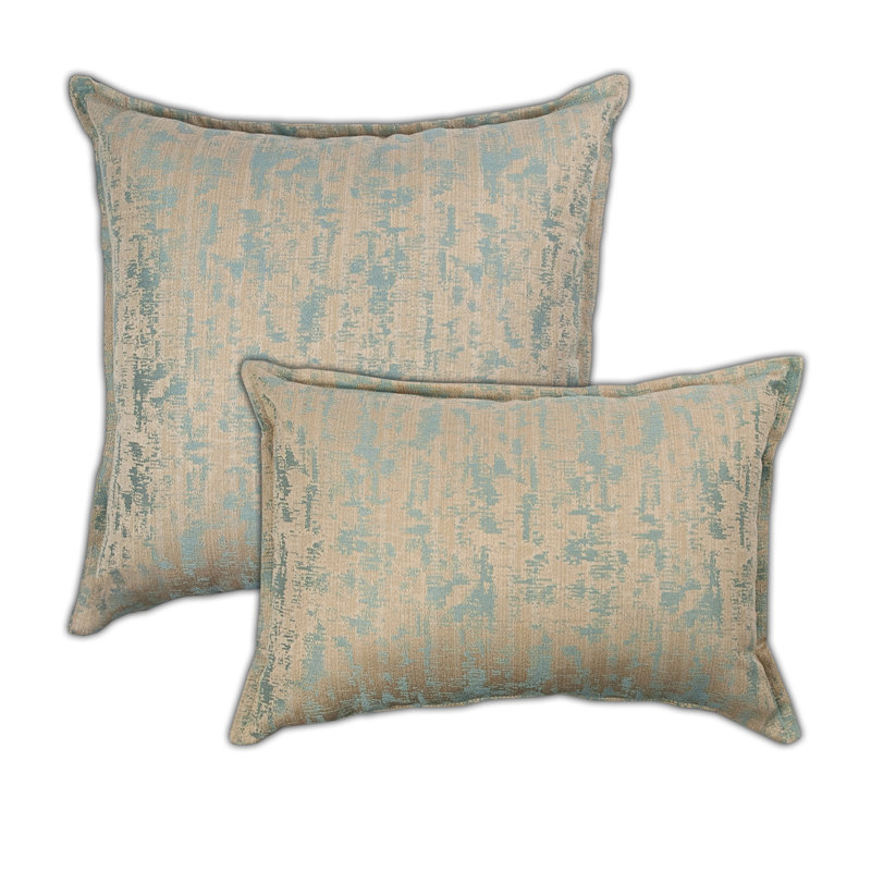 Meadow Abstract Throw Pillow