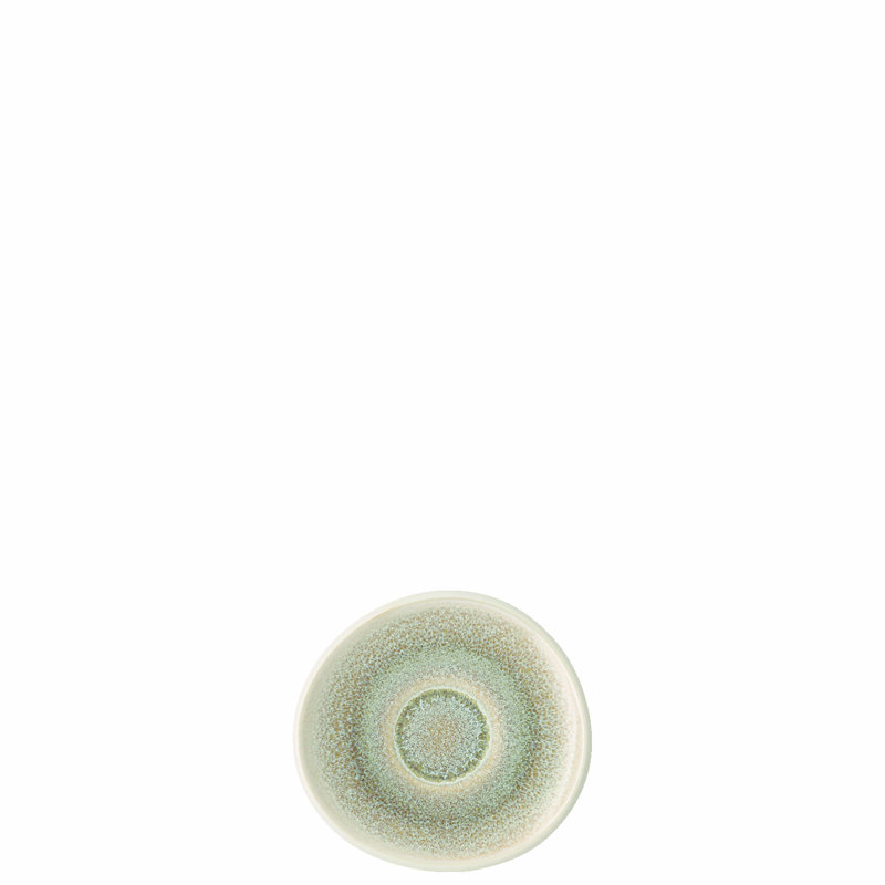 Junto Handmade Stoneware Saucer, Dune