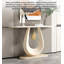 Table d'appoint contemporaine contemporaine style ovale-280112711