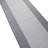 Custom Size Runner Rug Berber Style Low Pile Bordered Gray Design Slip Resistant Runner Rugs by Feet-240958219