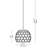 Bristow 3 - Light Glass Cluster Pendant