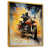 Gold Floater Framed