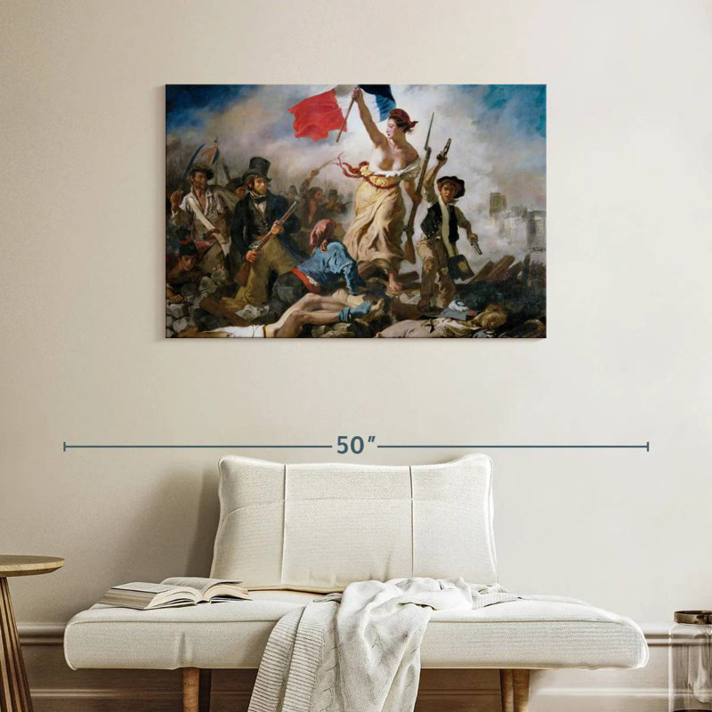 Keiri Liberty guidant les gens, H 26 po x l 39 po