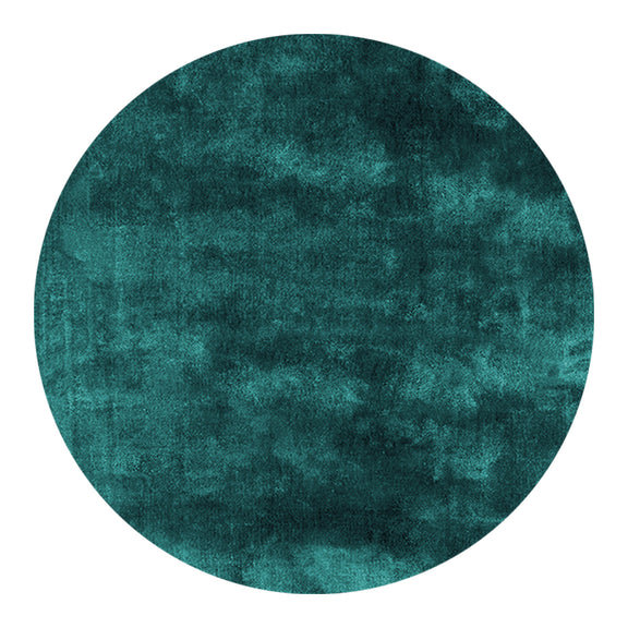 Ground Control Area Rug in Green, Round 9'10"