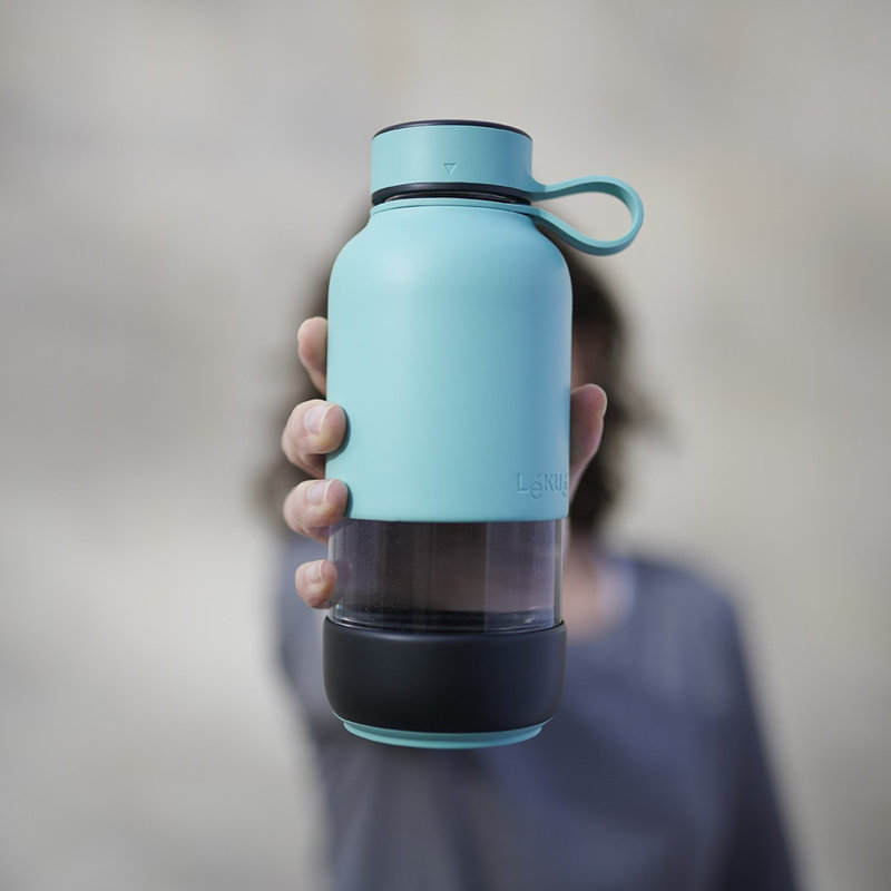 Lékué Bottle To Go, Turquoise