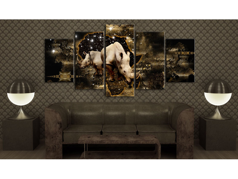 No Frame Print on Canvas, 50cm H x 100cm W
