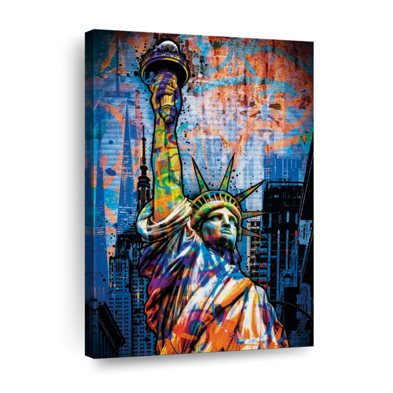 Liberty Urban Mix, reproduction sur toile, H 24 po x l 16 po x P 1,25 po