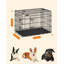 Collapsible Pet Crate with 2 Doors-105919709