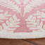 Tapis rose / ivoire en laine touffeté à la main Jashona-63493171