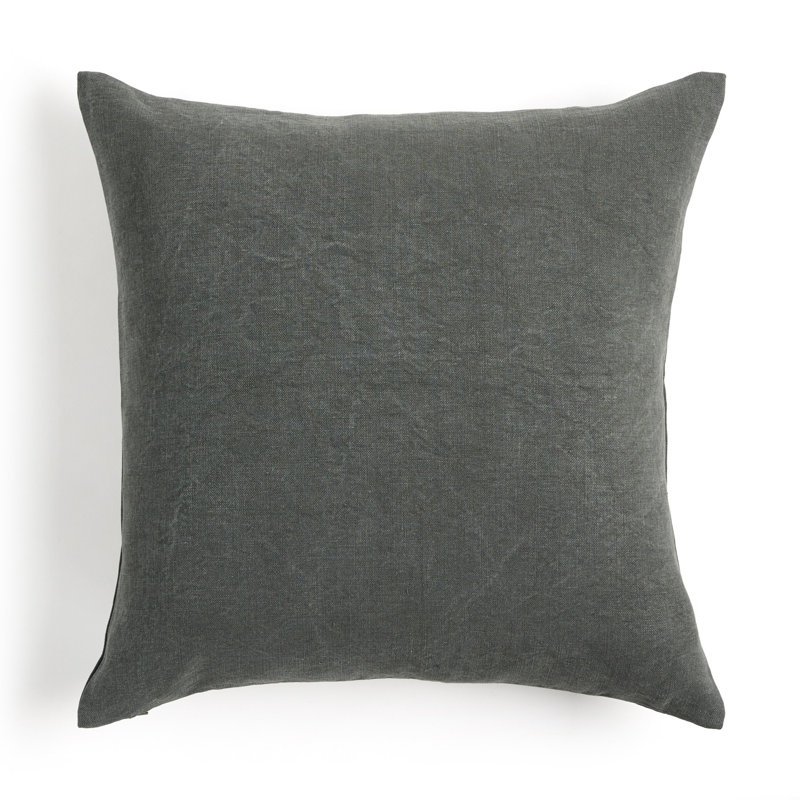 Archie Linen Square Pillow Cover & Insert