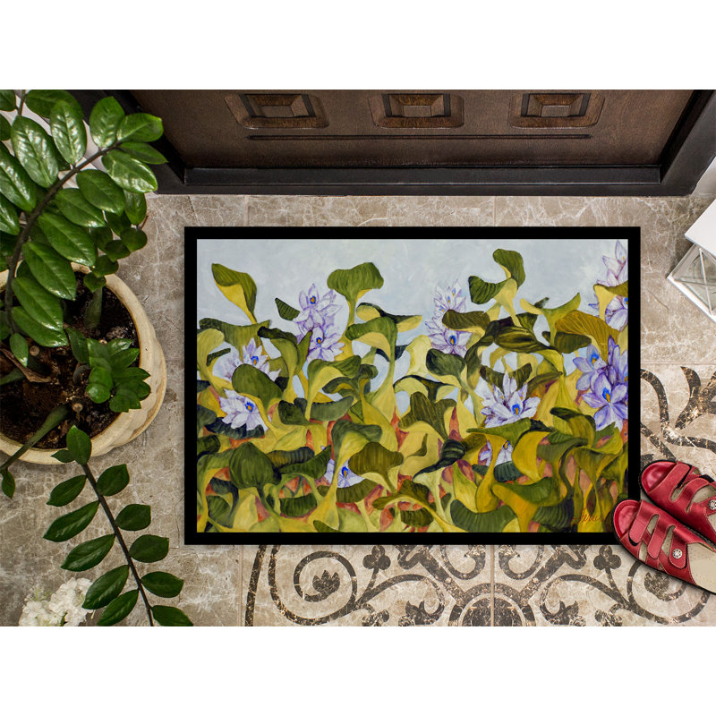 Non-Slip Doormat, 24" W x 36" L, Water Hyacinth 
