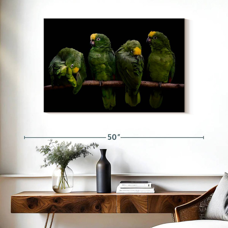 Yellow Crowned Parrots