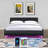 Upholstered Platm Bed Frame