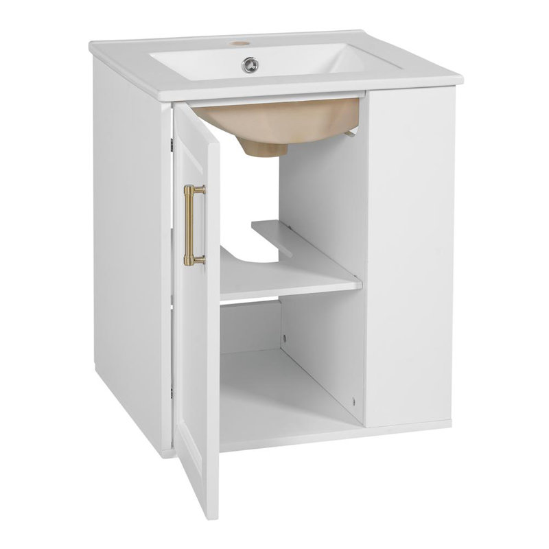 20.2" Wall Mounted Bathroom Cabinet