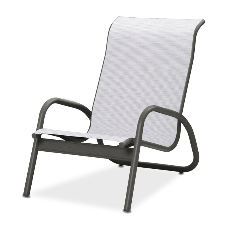 Gardenella Patio Chair, Graphite, Abalone