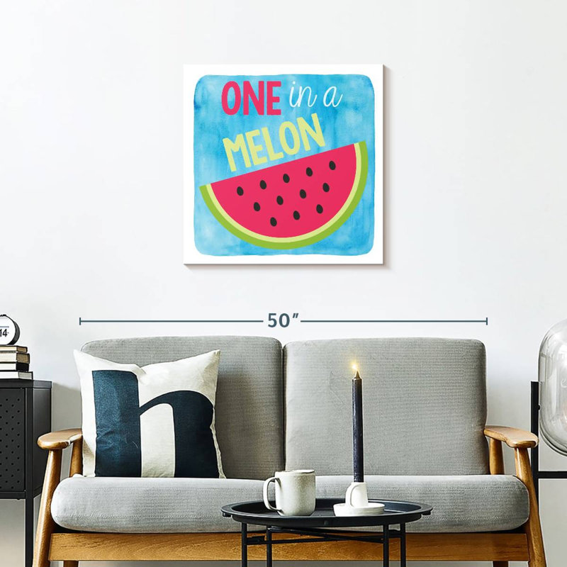 Ketti Melon Puns, 24" H x 24" W
