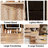4-Drawer Vanity Desk With Led Mirror & Carved Details, Fluted Makeup Table With Metal Legs And Pu Stool, Carved Dressing Table With Jewelry Storage For Bedroom