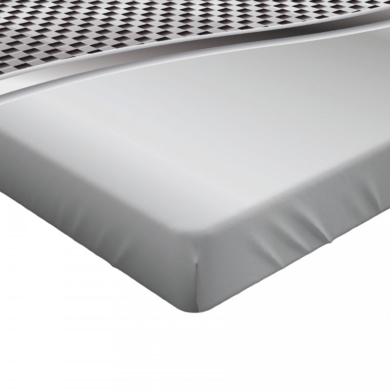 Microfiber Geometric Fitted Sheet, Full Fitted Sheet