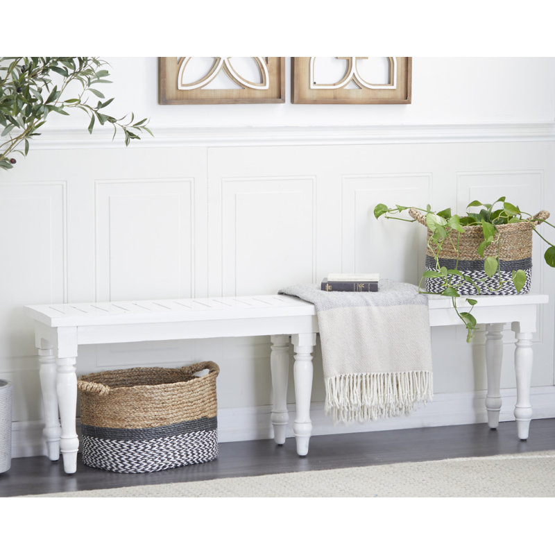 Auttenberg Solid Wood Bench