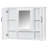 Bathroom Storage Wall Cabinet with Mirror
