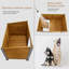 Niche pour chien en bois-134284953