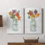 Harvest Home Leaves I - Toile tendue avec châssis de qualité supérieure - Prêt à accrocher-107291462