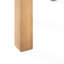 Table d'appoint en bois de style minimaliste à la mode, 19,21 x 19,21 x 14,73, brun, assemblage requis avec plateau, minimaliste, largeur 19,21 po x profondeur 15 po,-70806983