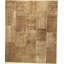 Geometric Area Rug in Brown