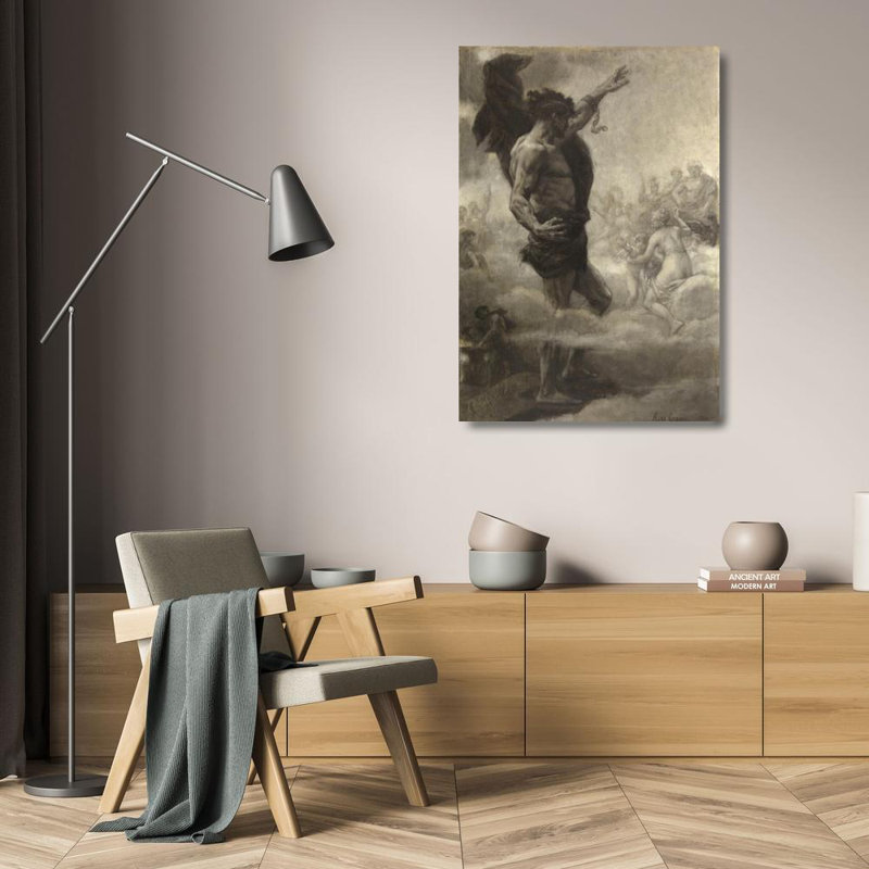 «The Titan» par Alexander Cabanel - Art mural sur toile tendue avec châssis, H 24 po x l 17 po