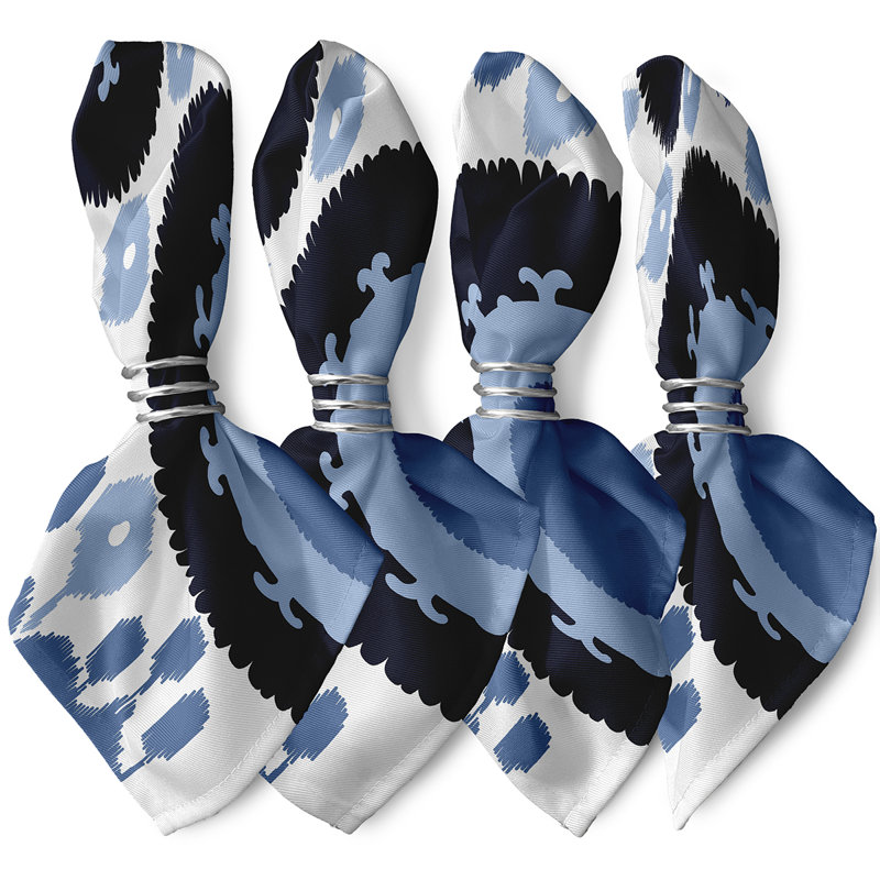 Charlot Boho  Napkins, Blue