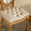 Chaise de salle à manger en velours-1856252981