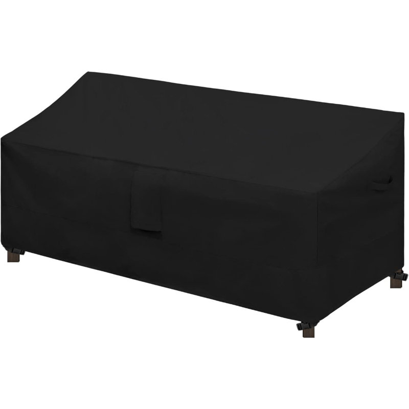 Housse pour canapé de patio 3 places imperméable et résistante aux rayons UV
