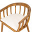 Ensemble de 2 fauteuils de salle à manger Klismos