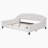 Cherry Finish Traditional Style Daybed With Attached Twin Trundle And Slat Kit Included Cherry Finish-1729380673-1729380678