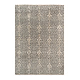 Pearl Geometric Area Rug in Gray