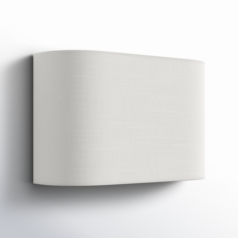 Cress Flush Mounted Sconce, Oatmeal 