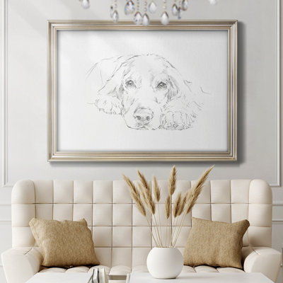 Lazy Dog II Lazy Dog - reproduction d'art sur toile encadrée