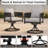 7-Pieces Wicker Steel Dining Sets-517287352